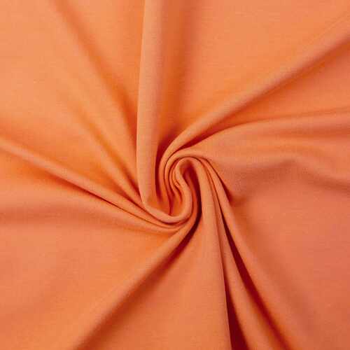*REMNANT 80cm* European Knit, Oeko-Tex French Terry, Solid, Orange