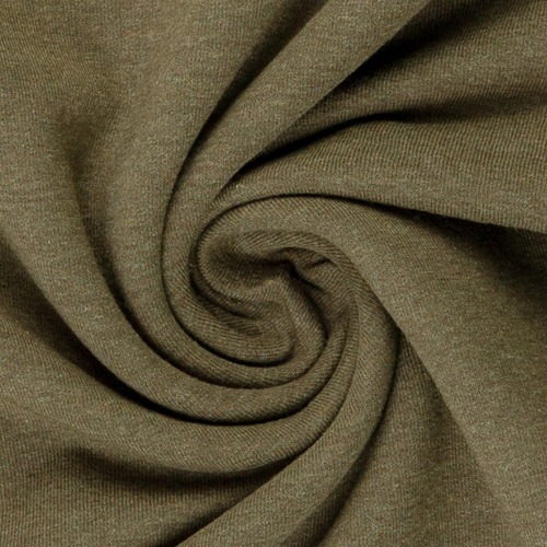 European Ribbing, Oeko-Tex, Melange Olive