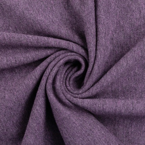 European Ribbing, Oeko-Tex, Melange Violet