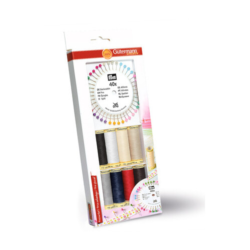 Gutermann, Sewing Thread Set with Pin Wheel