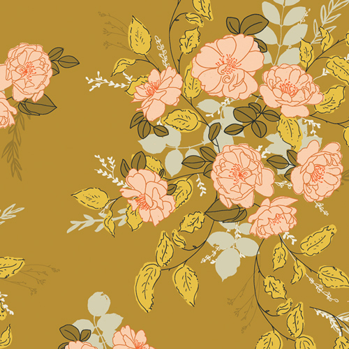 Art Gallery Fabrics, Oeko-Tex, Her & History, Lillian's Secret Garden