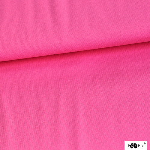 PaaPii Design, GOTS Organic Jersey Solid, Pink