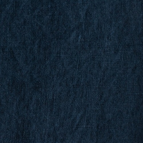 European Linen Fabric Solid Navy Wattle Hill Fabrics