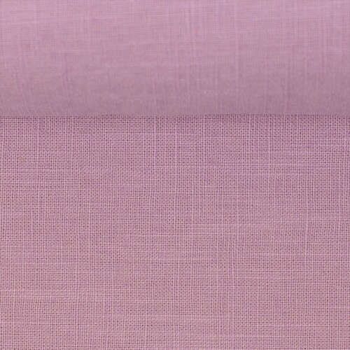 European Linen, Plain, Rose