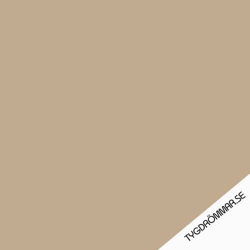 Tygdrommar GOTS Organic Ribbing, Solid Light Taupe 30cm