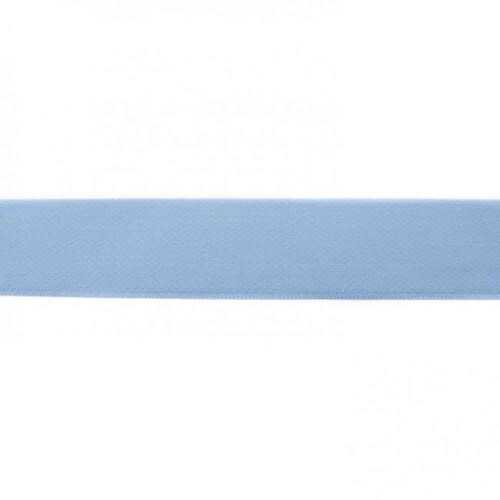 Waistband Elastic, Soft, 40mm Plain Light Blue