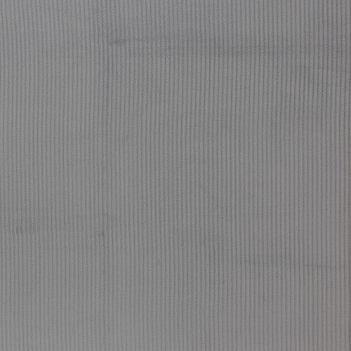 European Plush Wide Wale Corduroy, 2% Elastane, Grey