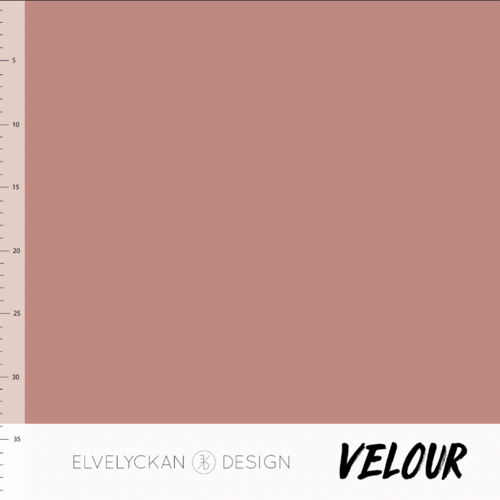 Elvelyckan Design, Oeko-Tex, Velour, Blush Pink