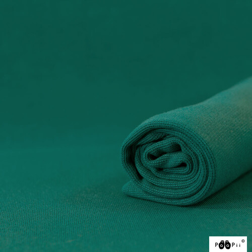 PaaPii Design, Ribbing GOTS Organic, Dark Green