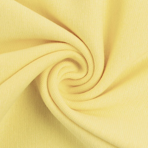 European Ribbing, Oeko-Tex, Solid, Sunny Yellow