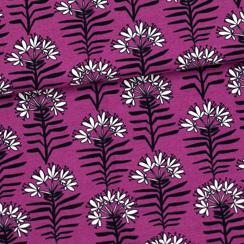 PaaPii Design, GOTS Organic Jersey, Taiga Purple