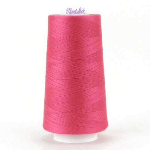 Maxi-Lock, All Purpose Sewing Thread, DARK PINK