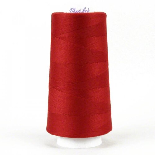 Maxi-Lock, Stretch Sewing Thread, POPPY RED