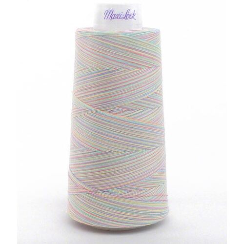 Maxi-Lock, Swirls Sewing Thread, PASTEL SPRINKLES