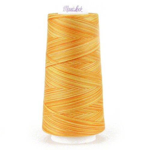 Maxi-Lock, Swirls Sewing Thread, PEACHY ORANGE PARFAIT