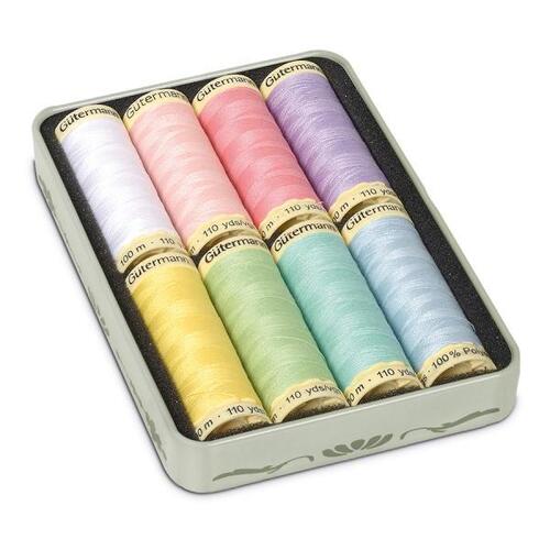 Gutermann, Sewing Thread Set - Pastel (Nostalgic Box)