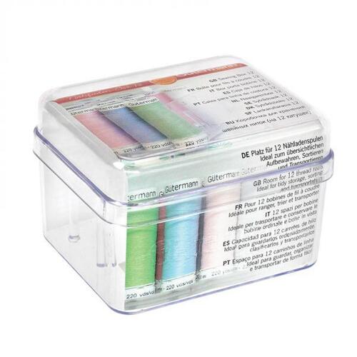 Gutermann, Sewing Thread Storage Box - 12 Spool