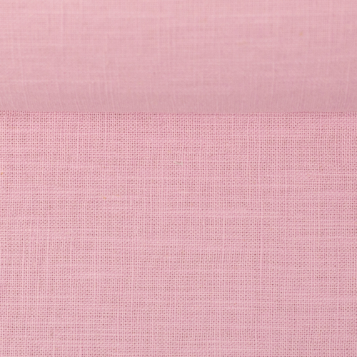 European Linen, Plain, Light Pink