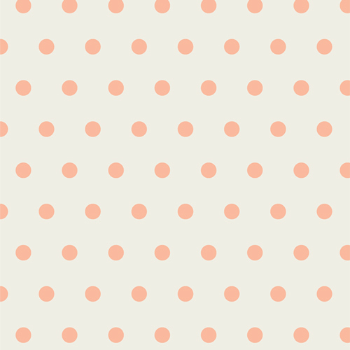 *REMNANT 113cm* Art Gallery Fabrics, Oeko-Tex, Spotted Bubbles Creamsicle in KNIT