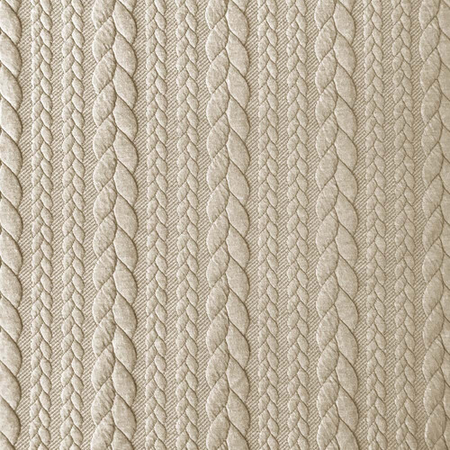 European Cable Knit, Putty