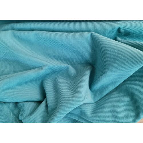 *REMNANT 42cm* European Fine Pinwale Corduroy, Plain, Sage