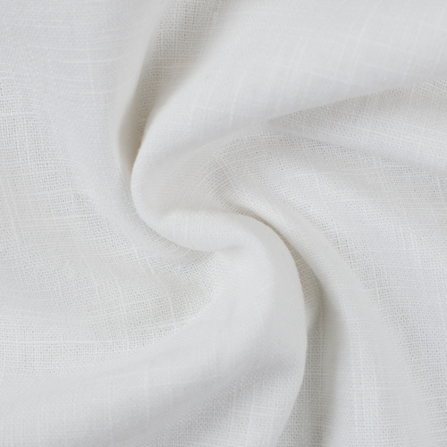 *REMNANT 49cm* European Linen, Plain, White