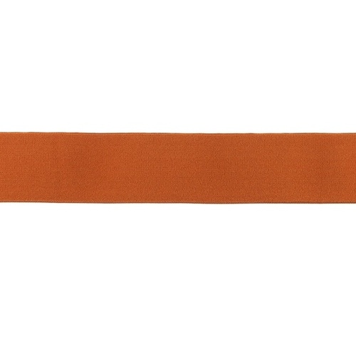 Waistband Elastic, Soft 40mm Plain Rust