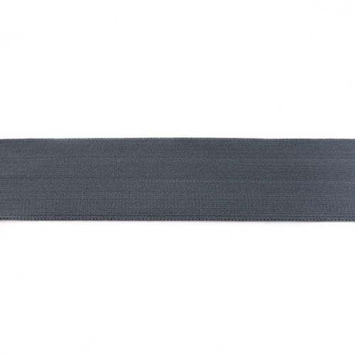 Waistband Elastic, Soft 40mm Plain Dark Grey