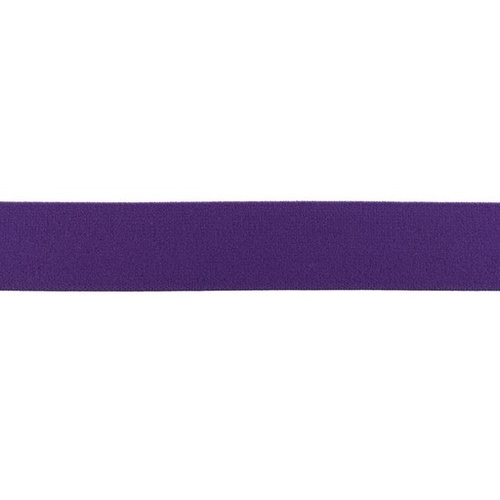 Waistband Elastic, Soft 25mm Purple