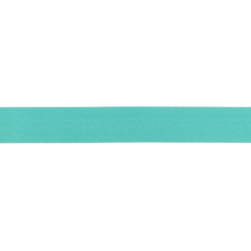 Waistband Elastic, Soft 25mm Turquoise
