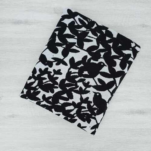 PaaPii Design, GOTS Organic, Jacquard Knit, Nightingale Black