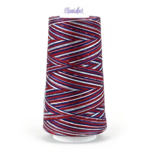 Maxi-Lock, Swirls Sewing Thread, ROCKET POP