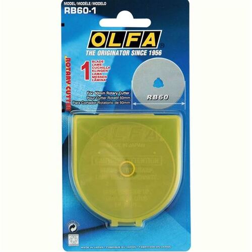 OLFA Rotary Cutter Replacement Blade - 60mm