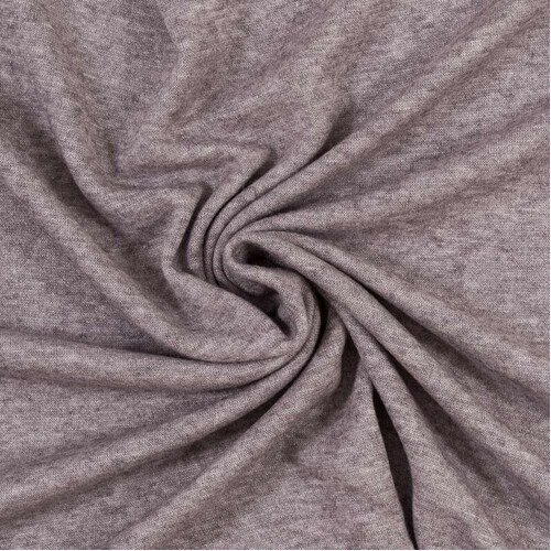 European Knit, Cosy Viscose Knit, Melange Thistle