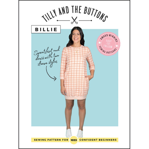 Tilly And The Buttons, Billie Sweatshirt & Dress