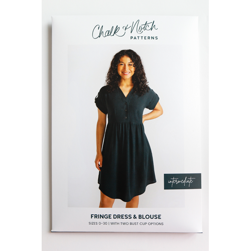 Chalk & Notch Patterns, Fringe Dress & Blouse