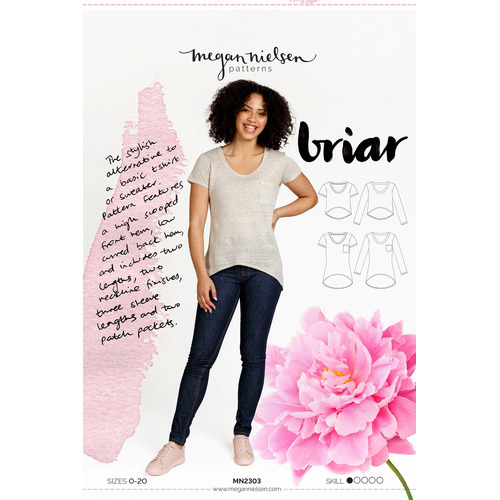 Megan Nielsen Patterns, Briar T-Shirt & Sweater