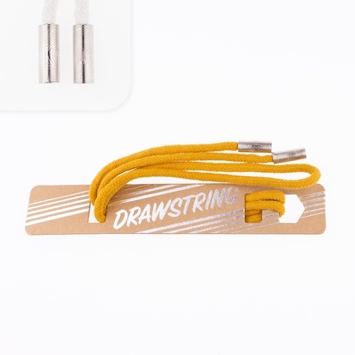 Hoodie Drawstring Cord, 5mm x 110cm, Mustard