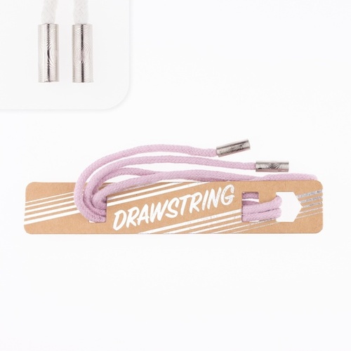Hoodie Drawstring Cord, 5mm x 110cm, Pastel Lilac