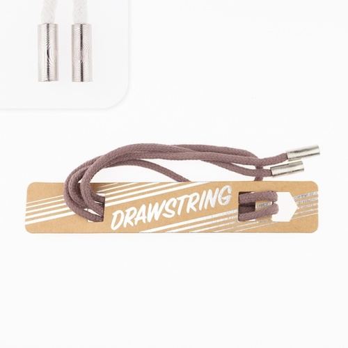 Hoodie Drawstring Cord, 5mm x 110cm, Putty