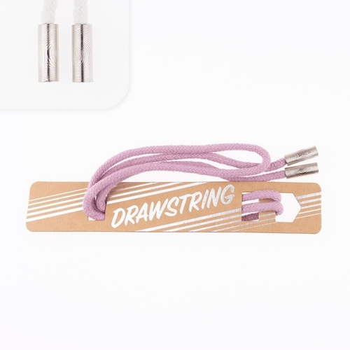 Hoodie Drawstring Cord, 5mm x 110cm, Light Lavender