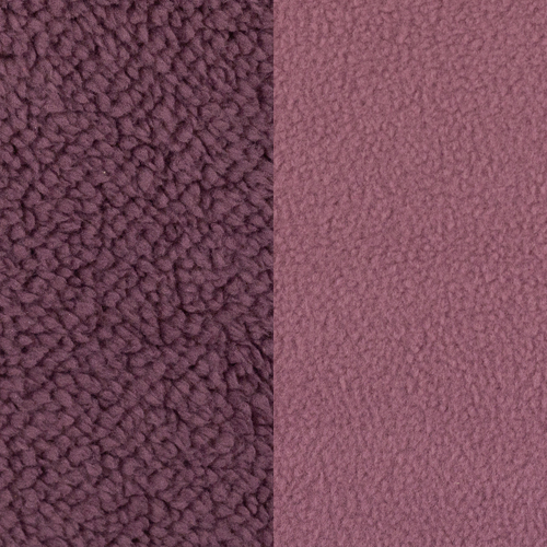 *REMNANT 2 PIECE* European Highland Fleece, Light Plum