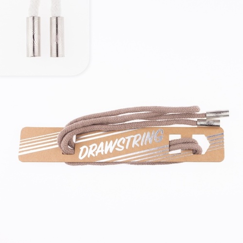 Hoodie Drawstring Cord, 5mm x 110cm, Camel