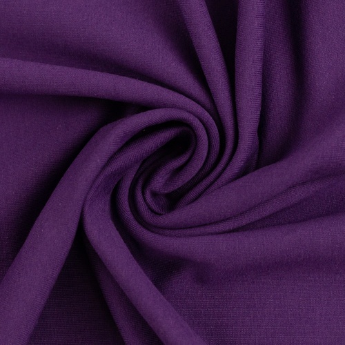 *REMNANT 86cm* European Jogging Sweater Knit, Oeko-Tex, Solid, Purple