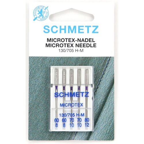 Schmetz Needles, Microtex 130/705 H-M Multi Sizes