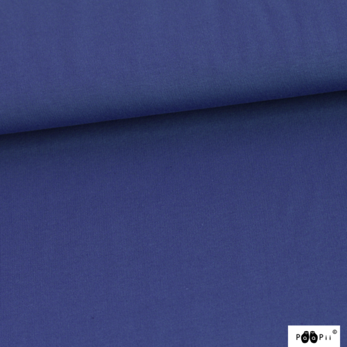PaaPii Design, GOTS Organic Jersey, Solid Blueberry