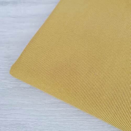 Tygdrommar, Oeko-Tex, Ribbed Knit, Curry