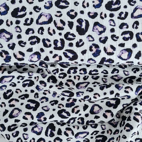 *REMNANT 39cm* European Double Gauze, Oeko-Tex, Leo
