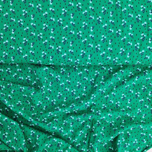 *REMNANT 58cm* European Woven Viscose, Oeko-Tex, Dainty Green
