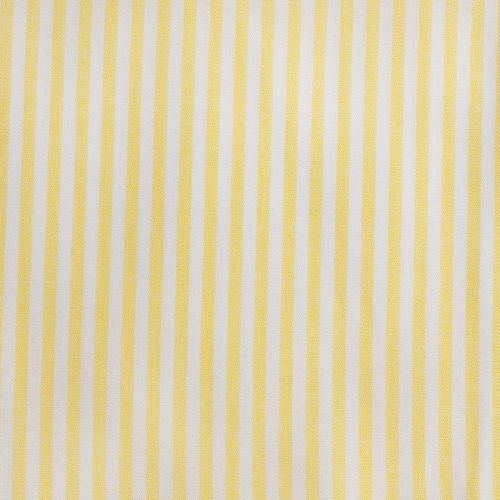 European Cottons, Oeko-Tex, Fine Stripes, Yellow & White